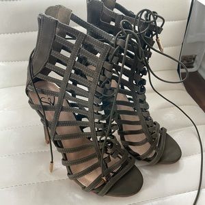 Caged heels
